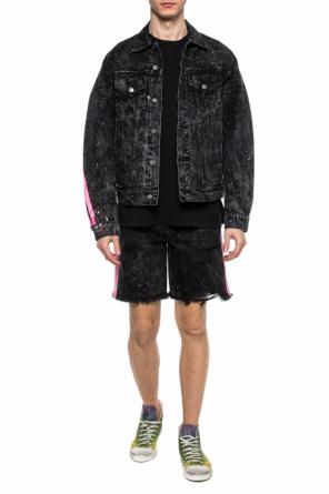 Denim jacket with printed stripes, zdjęcie 2 Denim jacket with printed stripes od Amiri
